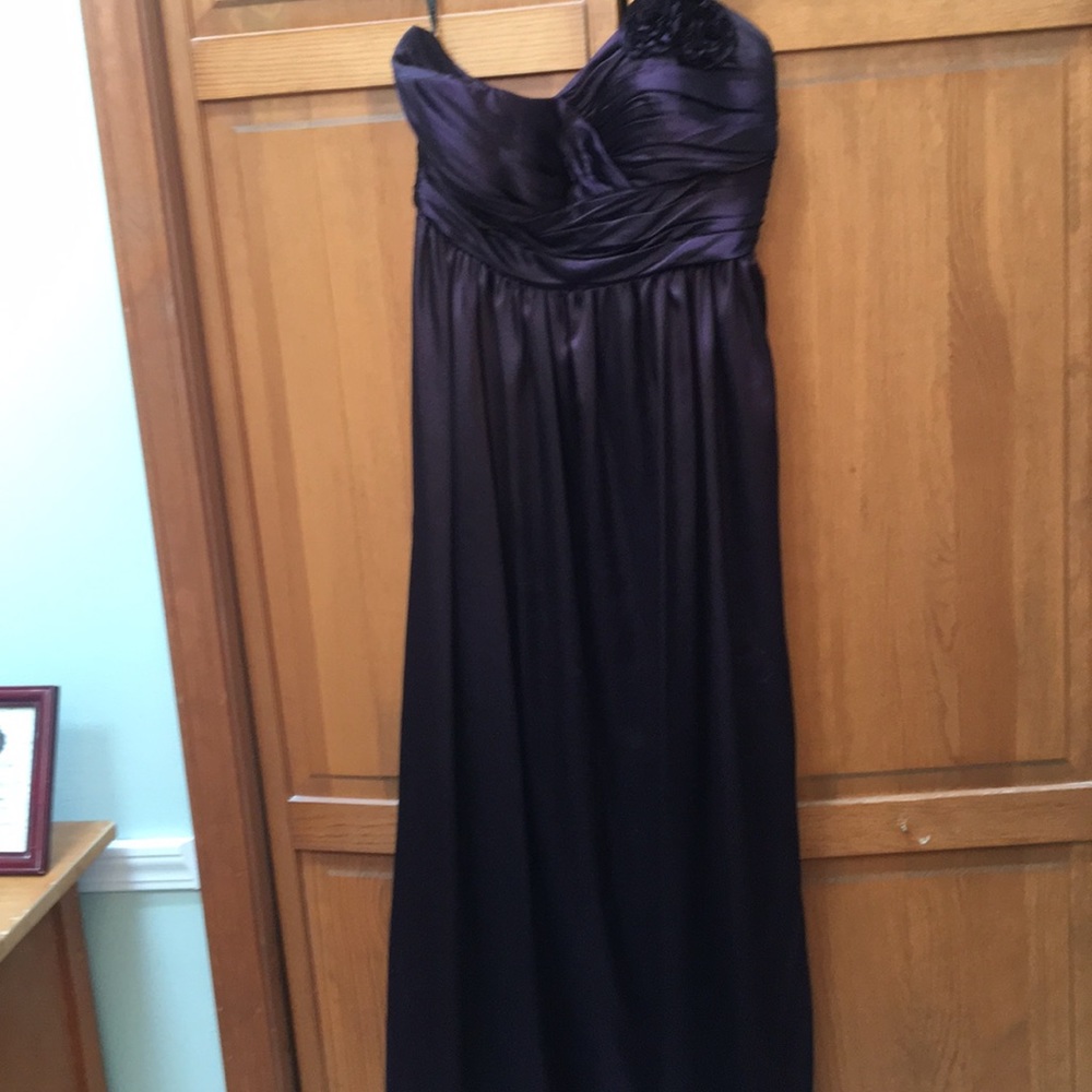 Plum prom/bridesmaid dress